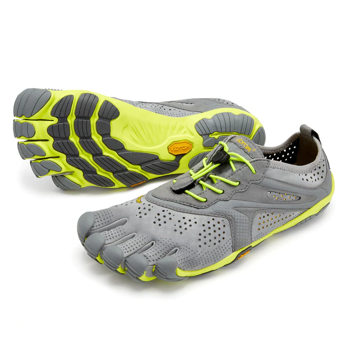 Vibram V-Run Women's Barefoot Running Footwear (Grey)